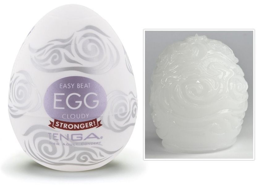 Набір мастурбаторів Tenga Egg Hard Boild Pack, 6 шт (білий) 18932 фото