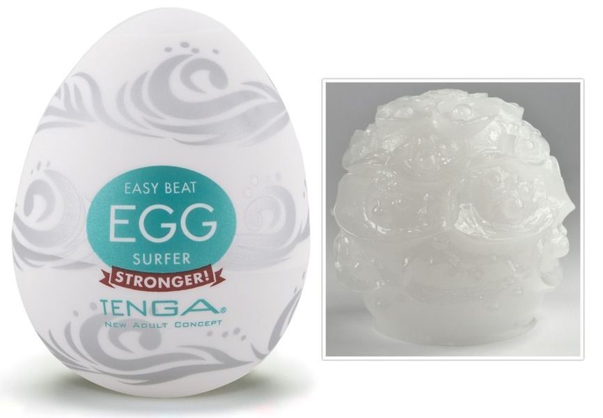 Набір мастурбаторів Tenga Egg Hard Boild Pack, 6 шт (білий) 18932 фото