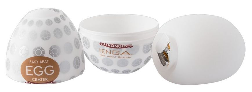Набір мастурбаторів Tenga Egg Hard Boild Pack, 6 шт (білий) 18932 фото