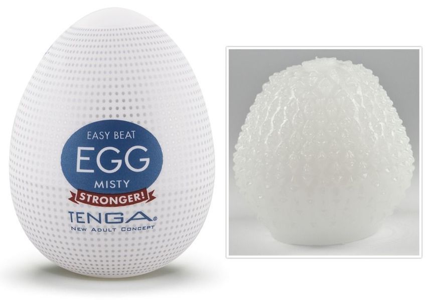 Набір мастурбаторів Tenga Egg Hard Boild Pack, 6 шт (білий) 18932 фото