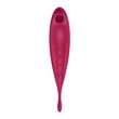 Вакуумный стимулятор клитора Satisfyer Twirling Pro+, 22,2 см (красный) 13919 фото