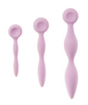 Набір вагінальних тренажерів Femintimate Intimrelax, 3 шт (рожевий) 81434 фото
