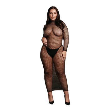 Платье с длинными рукавами Le D&eacute;sir, Plus Size (черный) 60946 фото