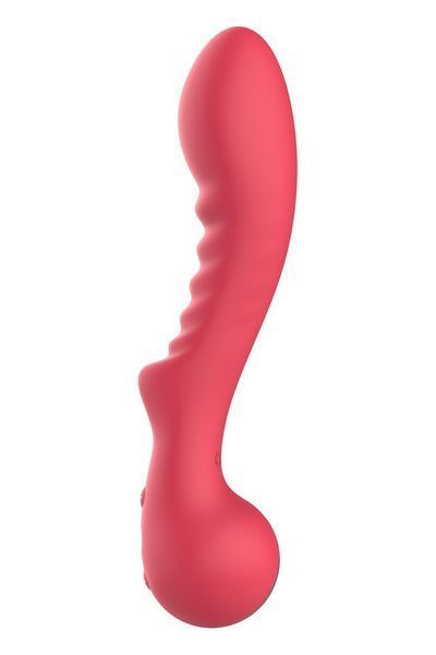 Вибратор Dream Toys Amour Aimee, 22 см (красный) 111468 фото
