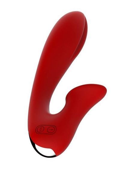 Вібромасажер Dream Toys Revolution Iris, 20 см (червоний) 16776 фото