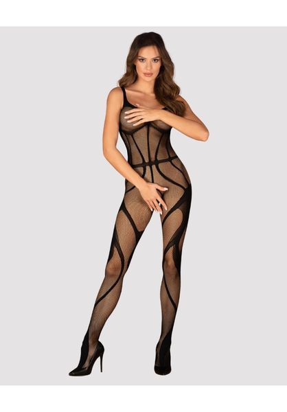 Бодистокинг Obsessive G336, S/M/L (черный) 52804 фото