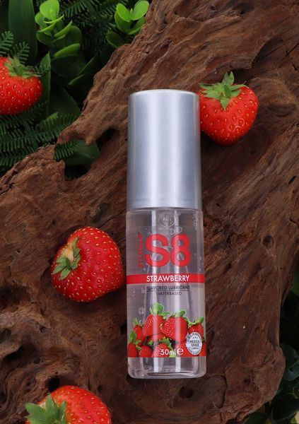 Лубрикант на водній основі Stimul8 Flavored полуниця, 125 мл 14336 фото