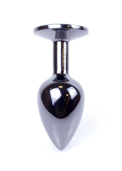 Анальна пробка MyLove Toys Jewellery Dark Silver Plug, 7 см (світло-рожевий) 229640 фото