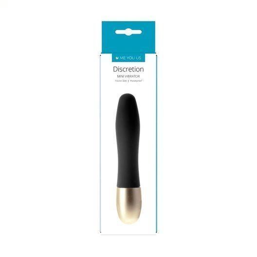 Мини вибратор Minx Discretion Bullet, 8 см (черный) 33826 фото