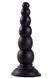 Анальна пробка Menz Stuff Beaded Probe, 16.5 см (чорний) 31608 фото 1