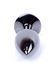 Анальна пробка MyLove Toys Jewellery Dark Silver Plug, 7 см (світло-рожевий) 229640 фото 4