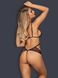 Боди Obsessive Megies Teddy, S/M (черный) 41608 фото 4