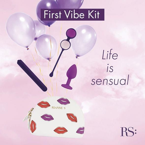 Набор секс-игрушек Rianne S Essentials First Vibe Kit, 3 шт (фиолетовый) 12589 фото