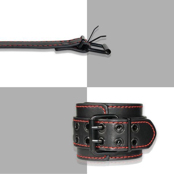 Наручники на ноги Lovetoy Bondage Fetish Pleasure (черный) 74742 фото