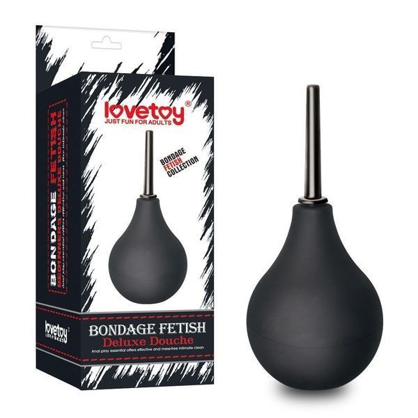 Анальний душ Lovetoy Bondage Fetish Deluxe Douche, 160 мл 59660 фото
