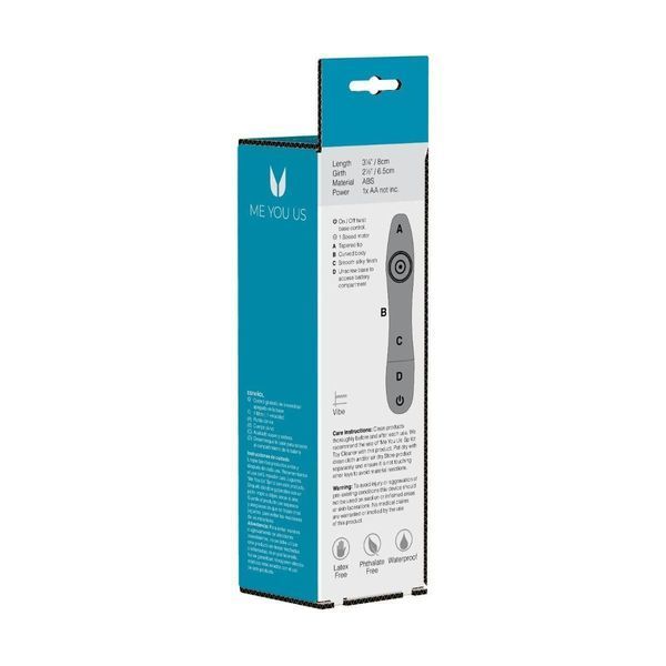 Мини вибратор Minx Discretion Bullet, 8 см (черный) 33826 фото