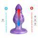 Анальная пробка Silexd Queen Plug, 9.6 см (фиолетовый) 110067 фото 3