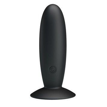 Анальная пробка Pretty Love Butt Plug Massager, 11 см (черный) 7750 фото