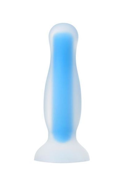 Анальна пробка Toyfa Beyond Namor Glow, 12.5 см (блакитний) 51139 фото