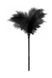 Тіклер-перо Guilty Pleasure BDSM GP Small Feather Tickler, 32 см (чорний) 79264 фото 1