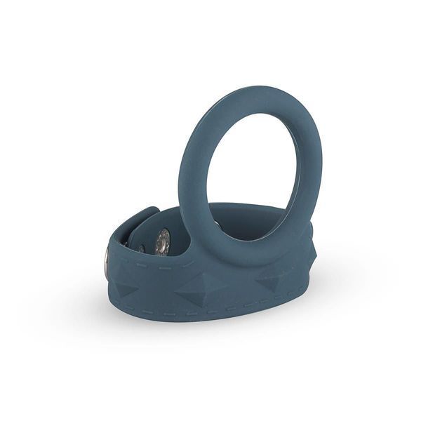 Ерекційне кільце Boners Cock & Ball Strap, L (сірий) 27102 фото