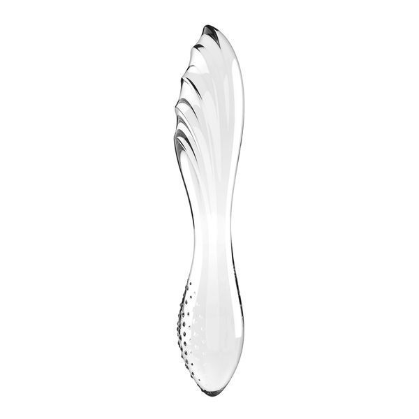 Фалоімітатор Satisfyer Dazzling Crystal 1, 18.4 см (прозорий) 89176 фото