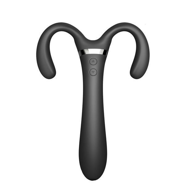 Гнучкий універсальний вібратор Dorcel Infinite Joy, 28,2 см (чорний) 36714 фото