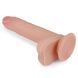 Фаллоимитатор на присоске Dual-Layered Silicone Cock Flesh, 18 см (телесный) 28852 фото 6