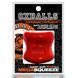 Ерекційне кільце Oxballs Mega Squeeze Ergofit Ballstretcher, 6 см (червоний) 46099 фото 5