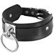 Ошейник c кольцом Fetish Tentation Choker Ring, 41,1 см (черный) 18013 фото 3