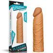 Насадка на пенис LoveToy Pleasure X-Tender, 17 см (коричневый) 28326 фото