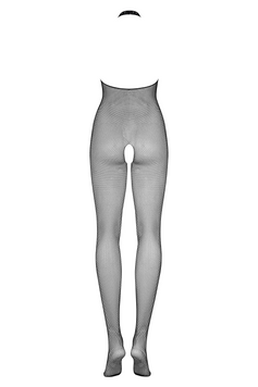 Бодістокінг з відкритими грудьми Obsessive N101, S/M/L (чорний) 10898 фото
