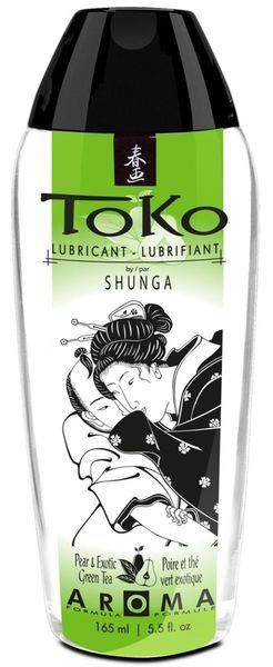 Оральный лубрикант Shunga Toko Pear & Exotic Green Tea груша, 165 мл 30314 фото