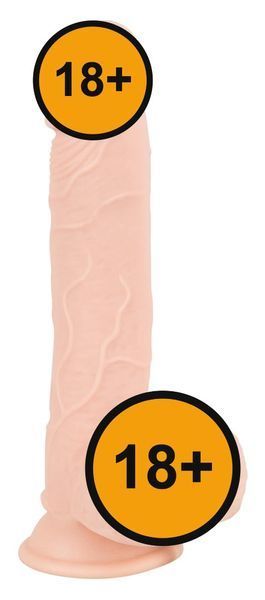 Фалоімітатор Orion Nature Skin Medium Bendable, 24 см (тілесний) 18422 фото