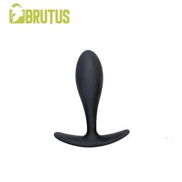 Анальна пробка Brutus All Day Long S, 7.4 см (чорний) 207126 фото