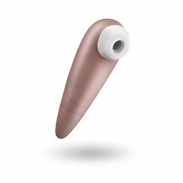 Вакуумный стимулятор клитора Satisfyer Number One (золотой) 39178 фото