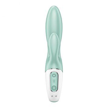 Вибратор-кролик Satisfyer Air Pump Bunny 5+, 21,5х3.6 см (мятный) 33918 фото