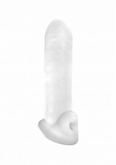 Насадка на пеніс Perfect Fit Fat Boy Ultra Fat Sheath, 19 см (прозорий) 46151 фото