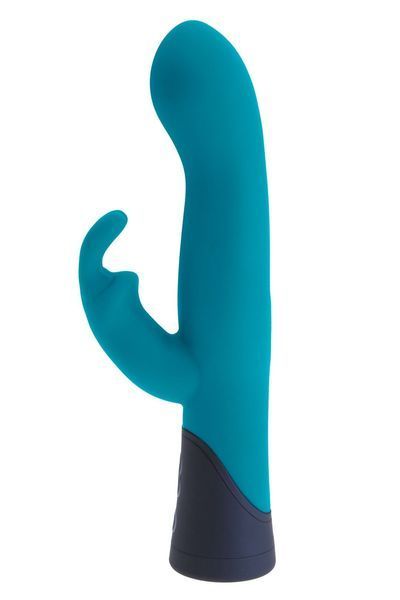 Вибратор-кролик Liebe Pleasure Toys Rabbit Rechargeable, 21,5 см (синий) 47202 фото