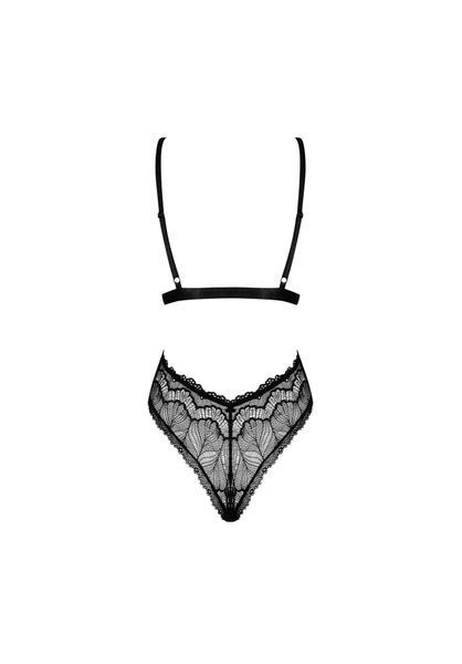 Боді Obsessive Isabellia, L/XL (чорний) 27106 фото