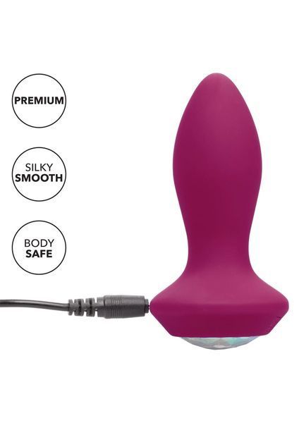 Анальна пробка Calexotics Petite Crystal Probe, 9.5 см (фіолетовий) 38574 фото