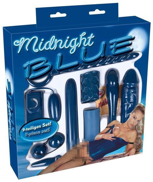 Великий набір різних секс-іграшок You2Toys Midnight Blue Set, 9 шт (синій) 10400 фото