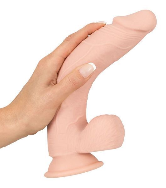 Фалоімітатор Orion Nature Skin Medium Bendable, 24 см (тілесний) 18422 фото