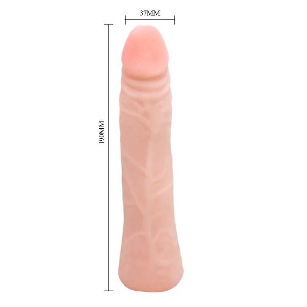 Фаллоимитатор LyBaile Super Excitement Sextoy Fresh, 16.3 см (телесный) 11659 фото