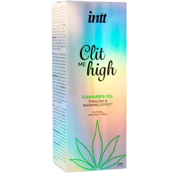 Возбуждающий гель для клитора Intt Clit Me On High Cannabis Oil, 15 мл 17646 фото