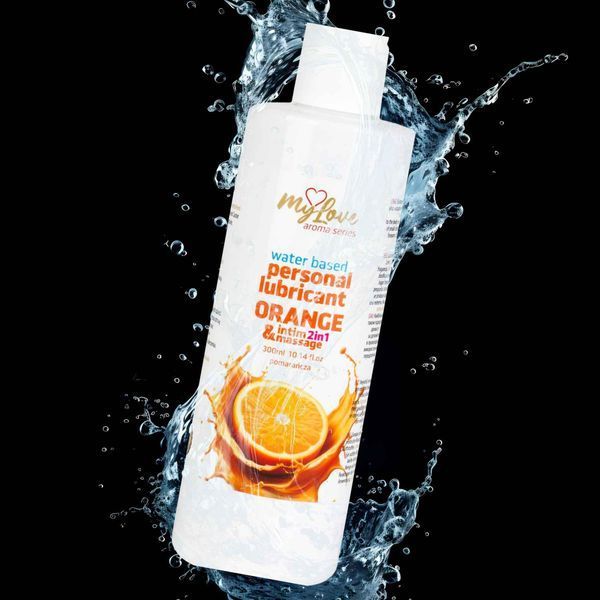Лубрикант MyLove Aroma Series Intim&Massage 2in1 Orange, 300 мл 253114 фото