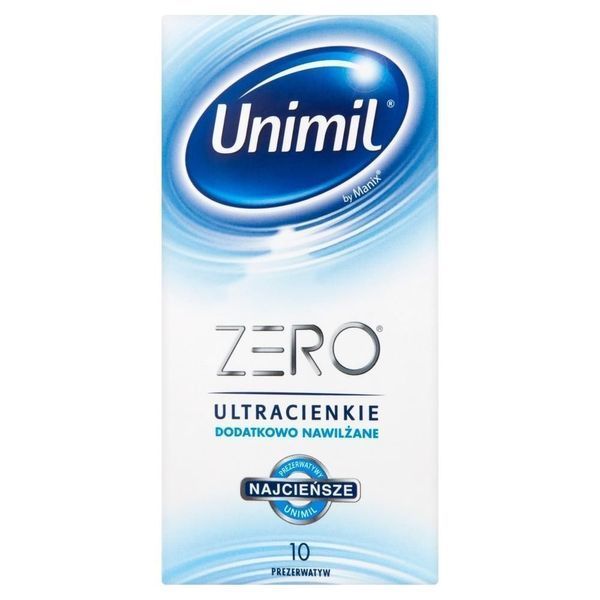 Презервативи Unimil Zero Ультратонкі 10 шт 26436 фото
