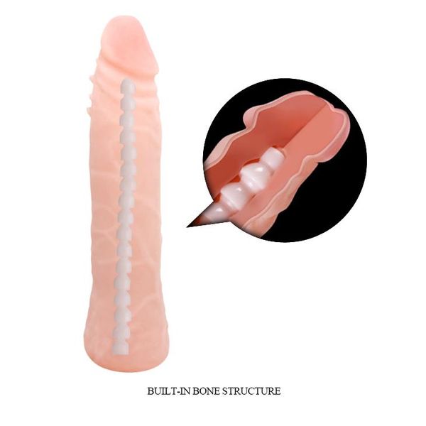 Фаллоимитатор LyBaile Super Excitement Sextoy Fresh, 16.3 см (телесный) 11659 фото