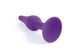 Анальна пробка Boss Silicone Plug Small, 10 см (фіолетовий) 16012 фото 2