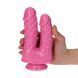 Подвійний фалоімітатор Toyz4lovers Caino e Abele, 15.5 см (рожевий) 73990 фото 1